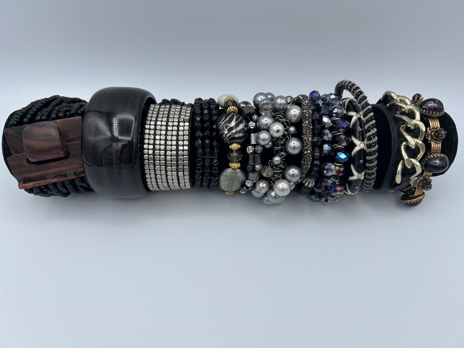 Vintage Bracelets Lot Of 14 Various Styles