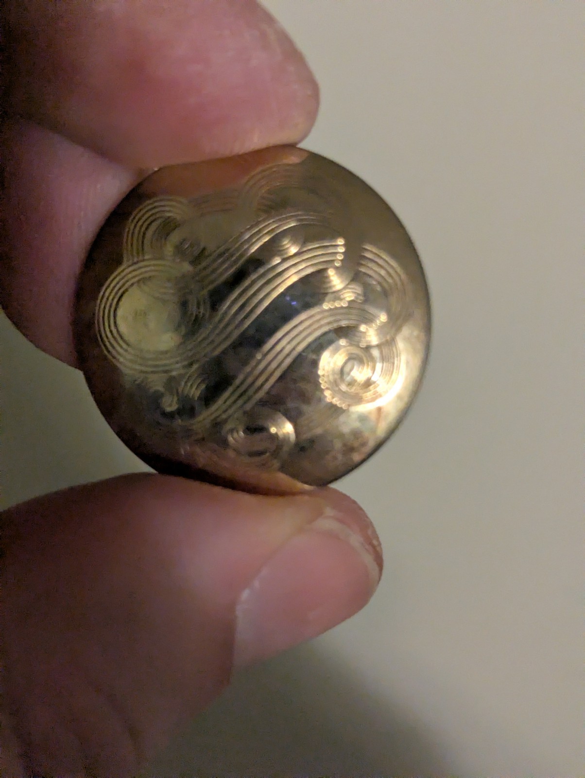 Bronze Colored Pin
