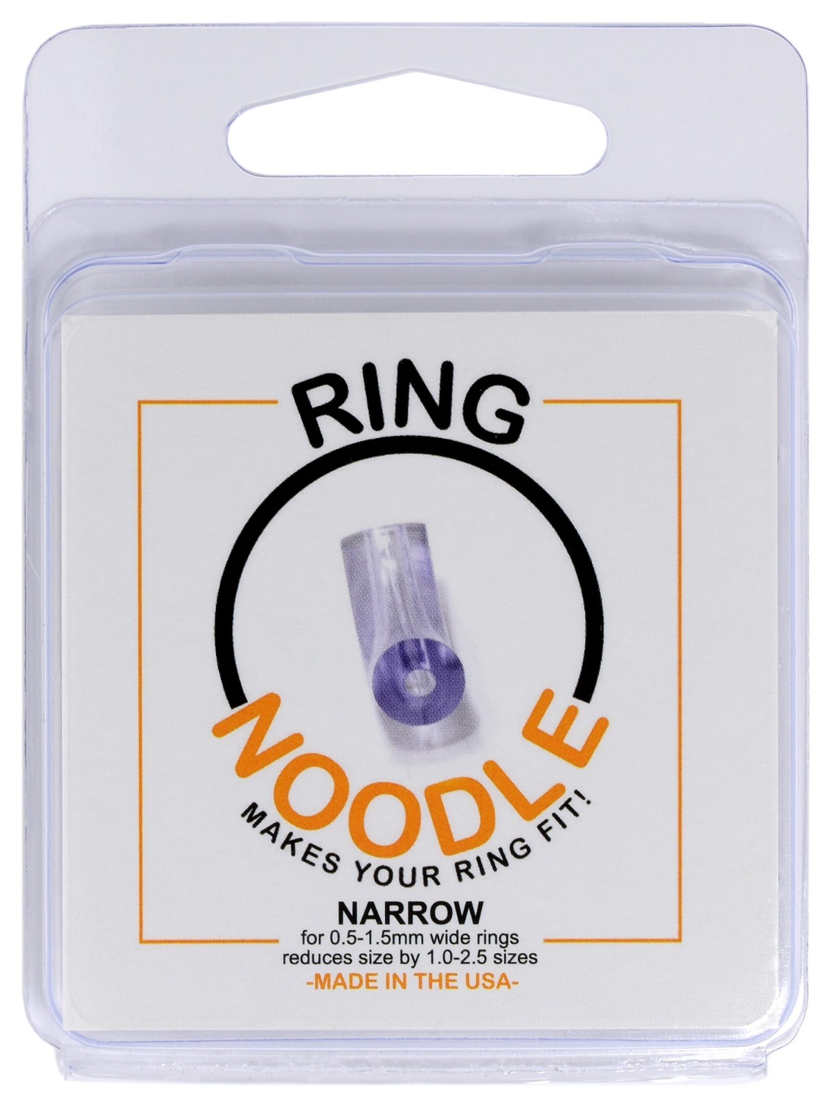 RING NOODLE – Ring Guard, Ring Size Reducer – 9 pack NARROW