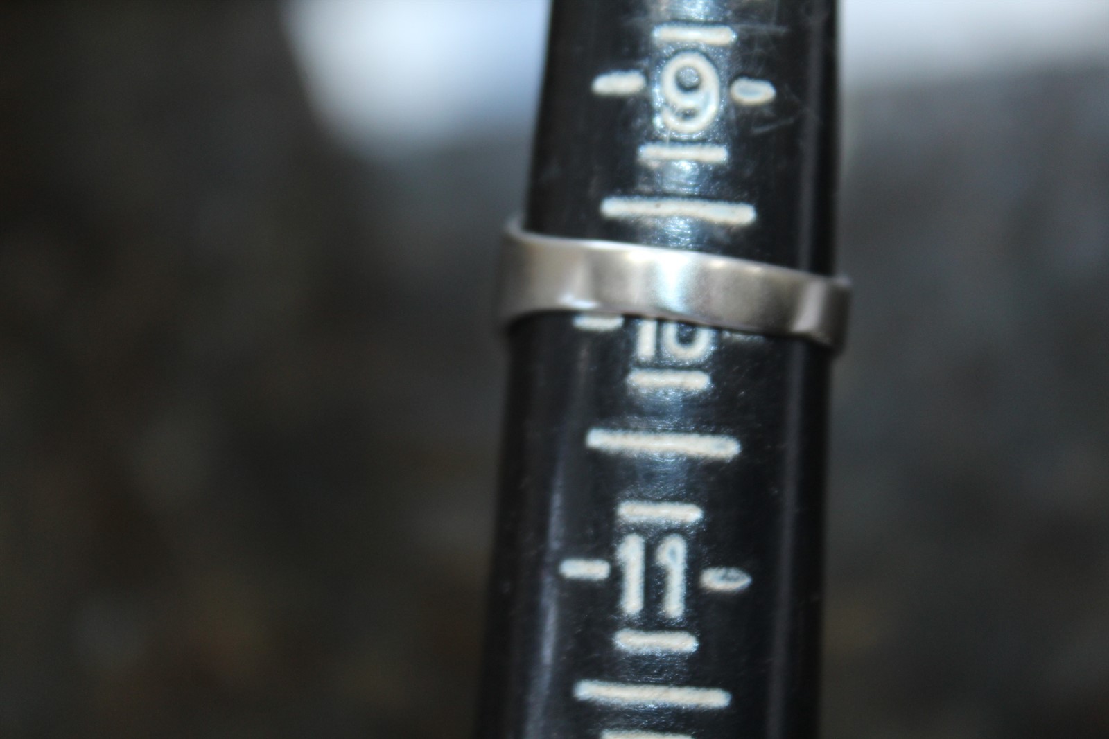 Vintage Stainless Steel Ring Engraved EC Size 9-3/4 Marked STER 925 SETA