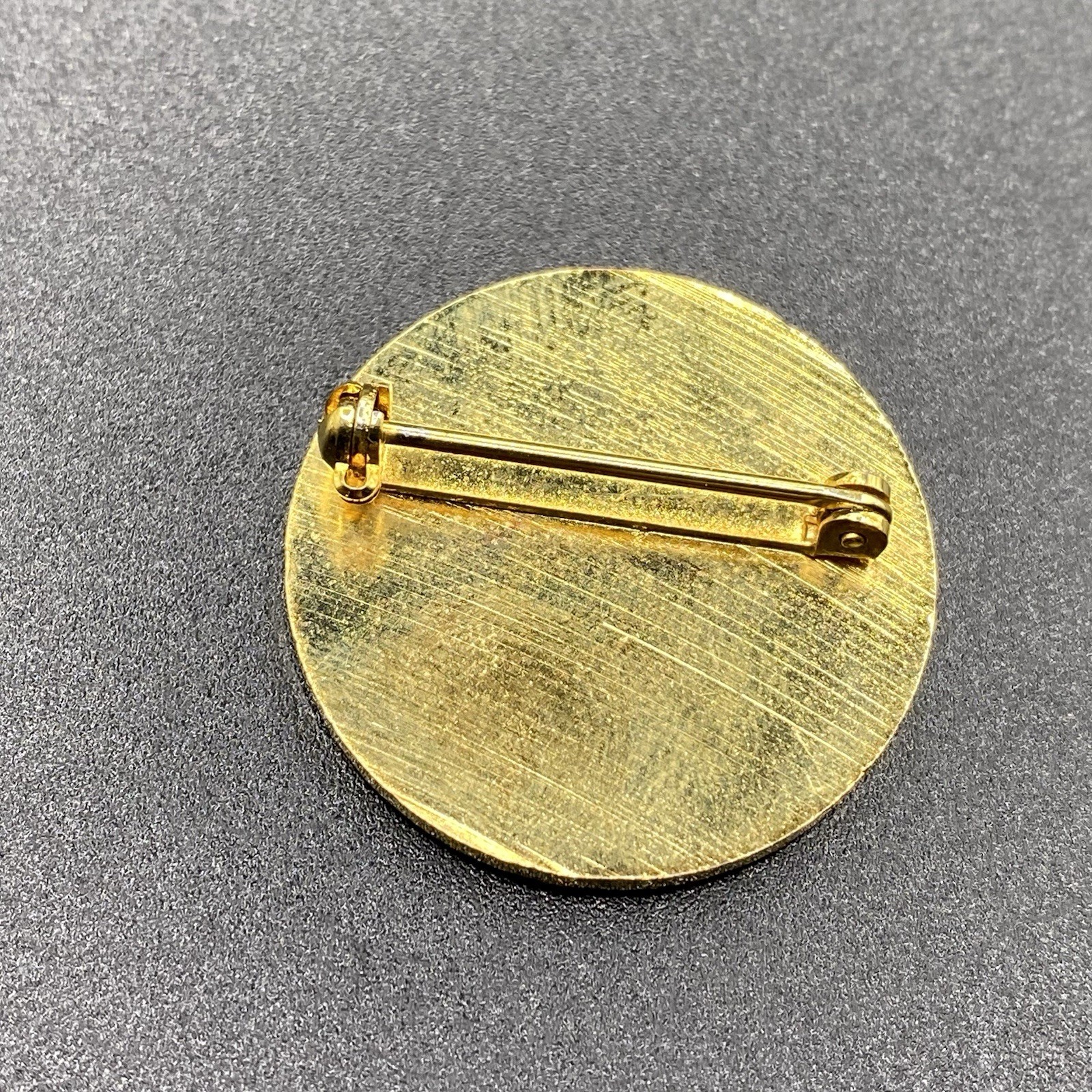 Seal Of The President Of The United States Brooch Gold Tone