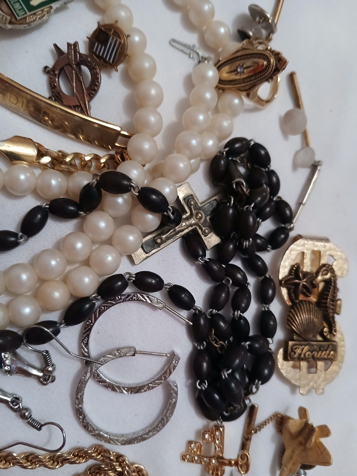 Jewelry Junk Drawer Lot Estate Unsearched Read Descrip